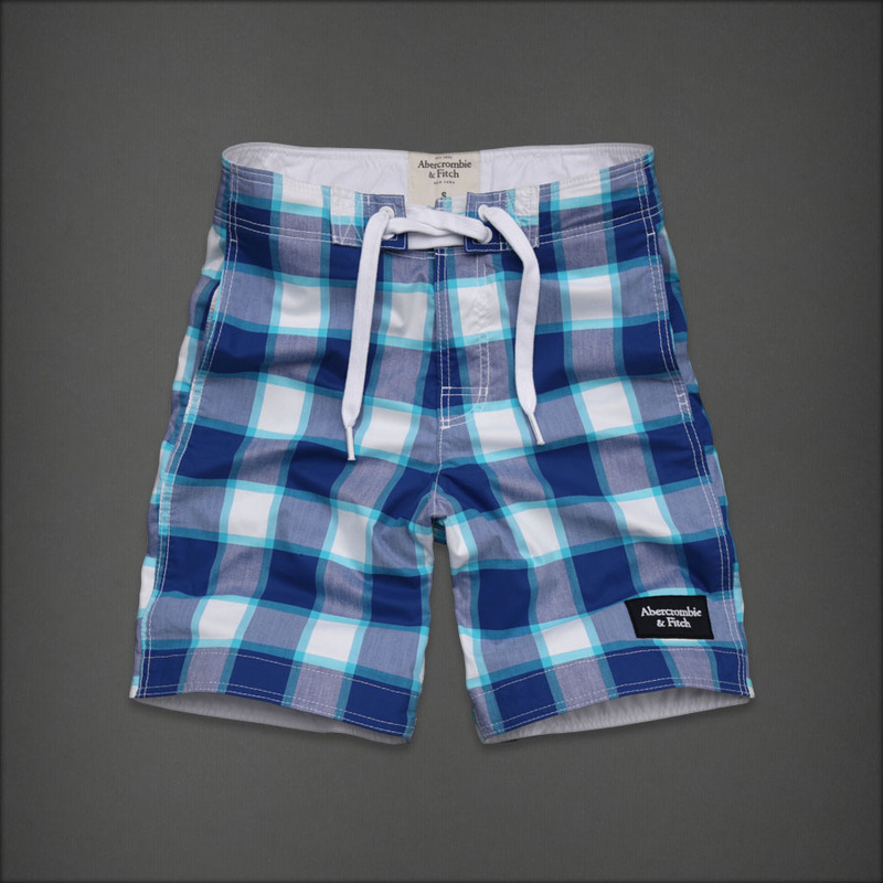 Abercrombie Fitch Hombres Nado Playa Cortos AF7684